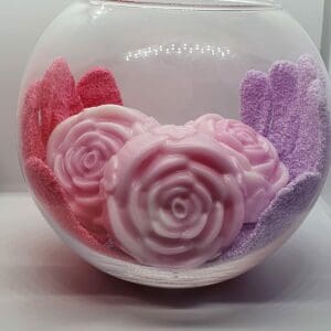 Natural Homemade Rose Soap