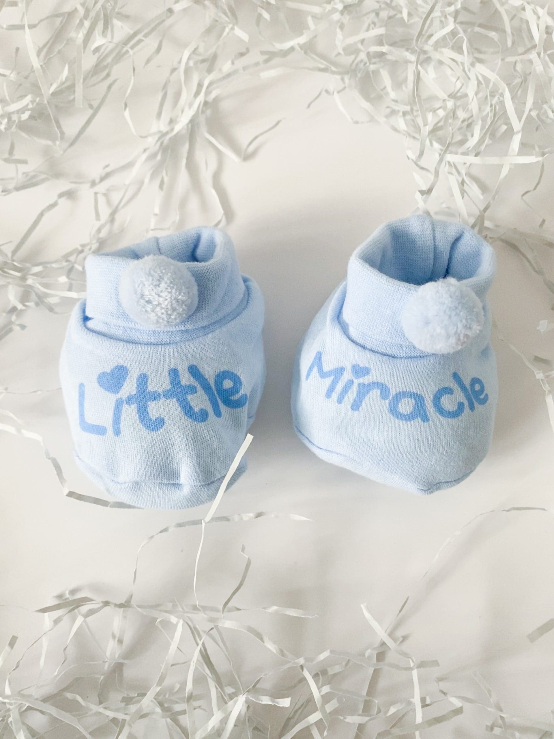 4C116A58-B043-487E-8F50-4FBA74C1405E Hello World ‘Little Miracle’ Baby Boy Clothing Gift Set