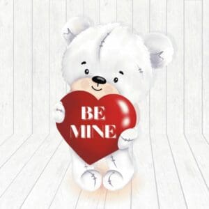 Love is in the Air - Be Mine Heart Bear