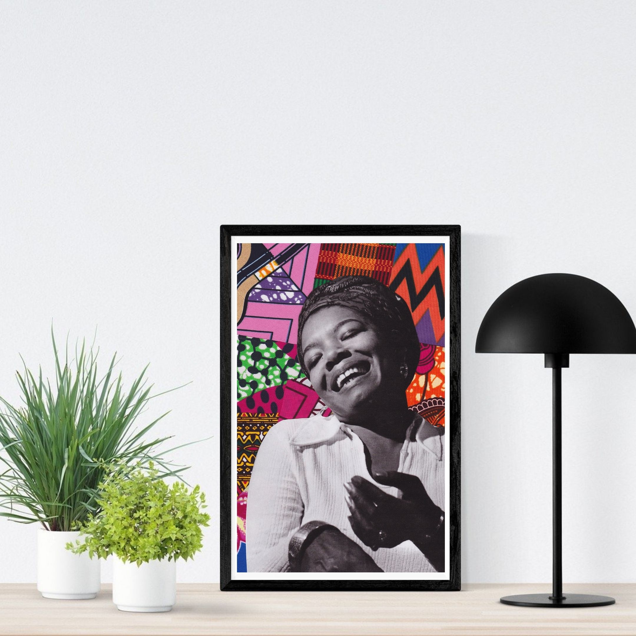 Maya Angelou Print, wakuda, african print fans, black-owned brands, black pound day