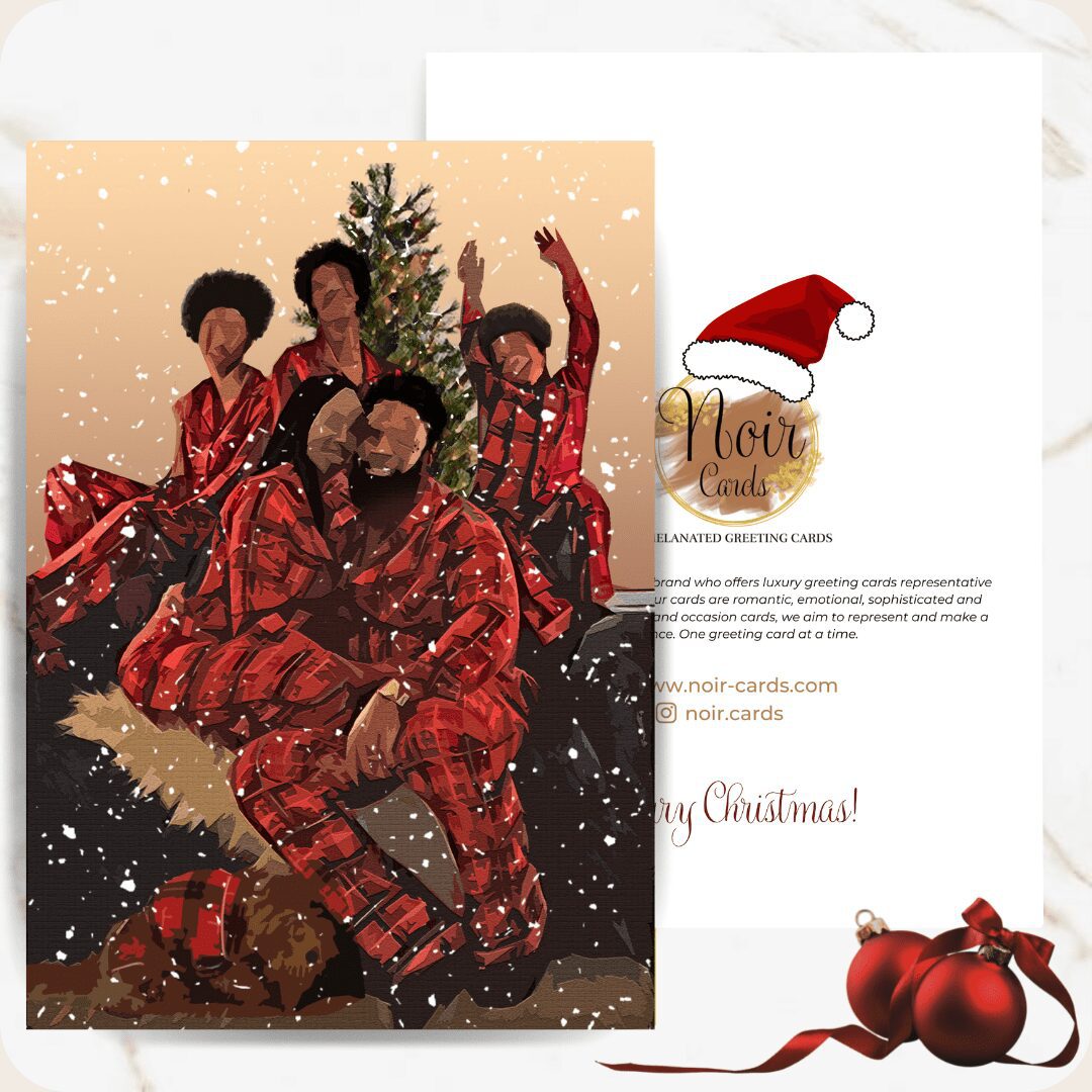 Around the Tree - Christmas Card