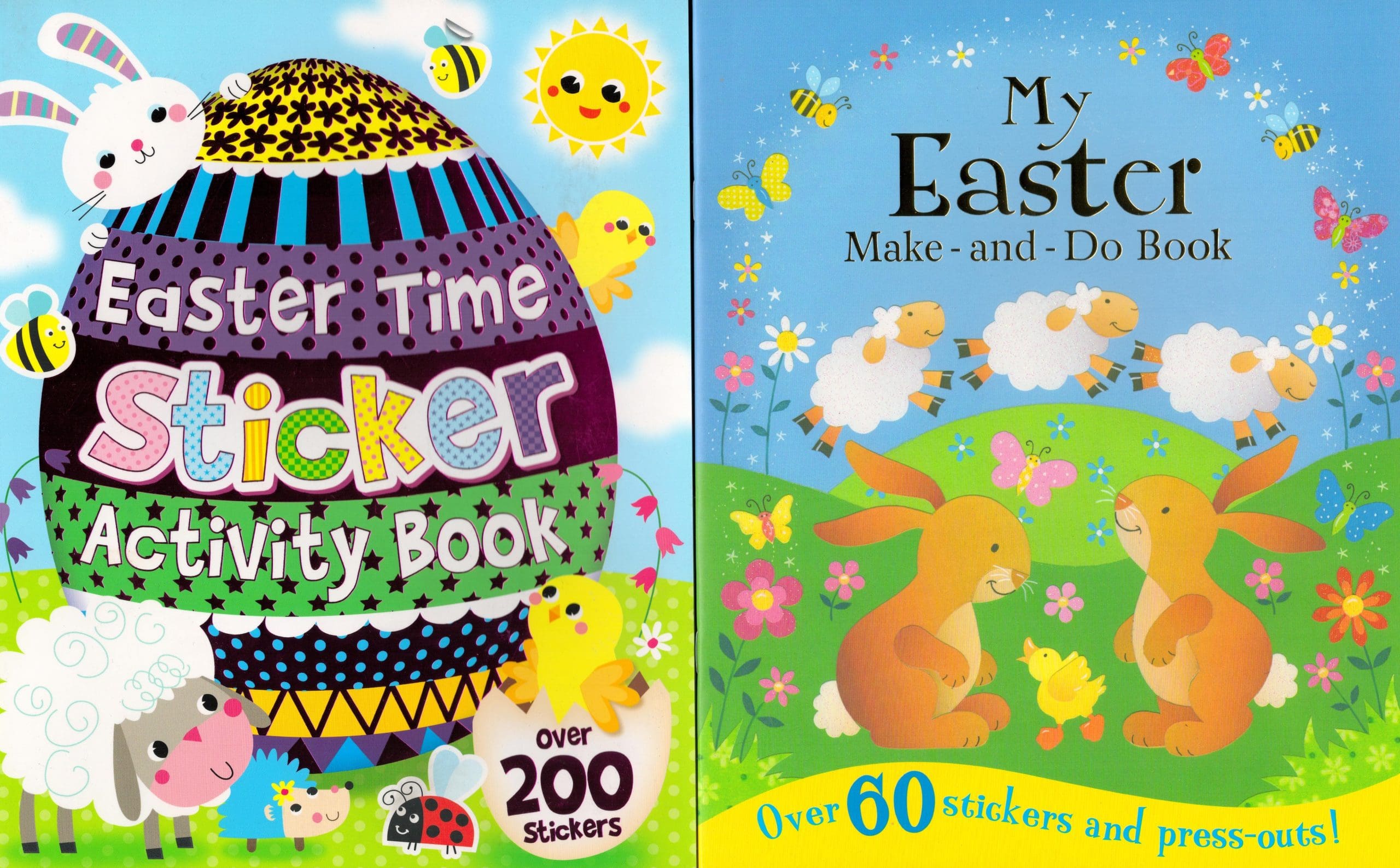 Easter Activity Books for Children - 2 book set