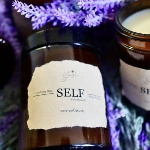Self: Lavender Scented Soy Candle - Wood Wick