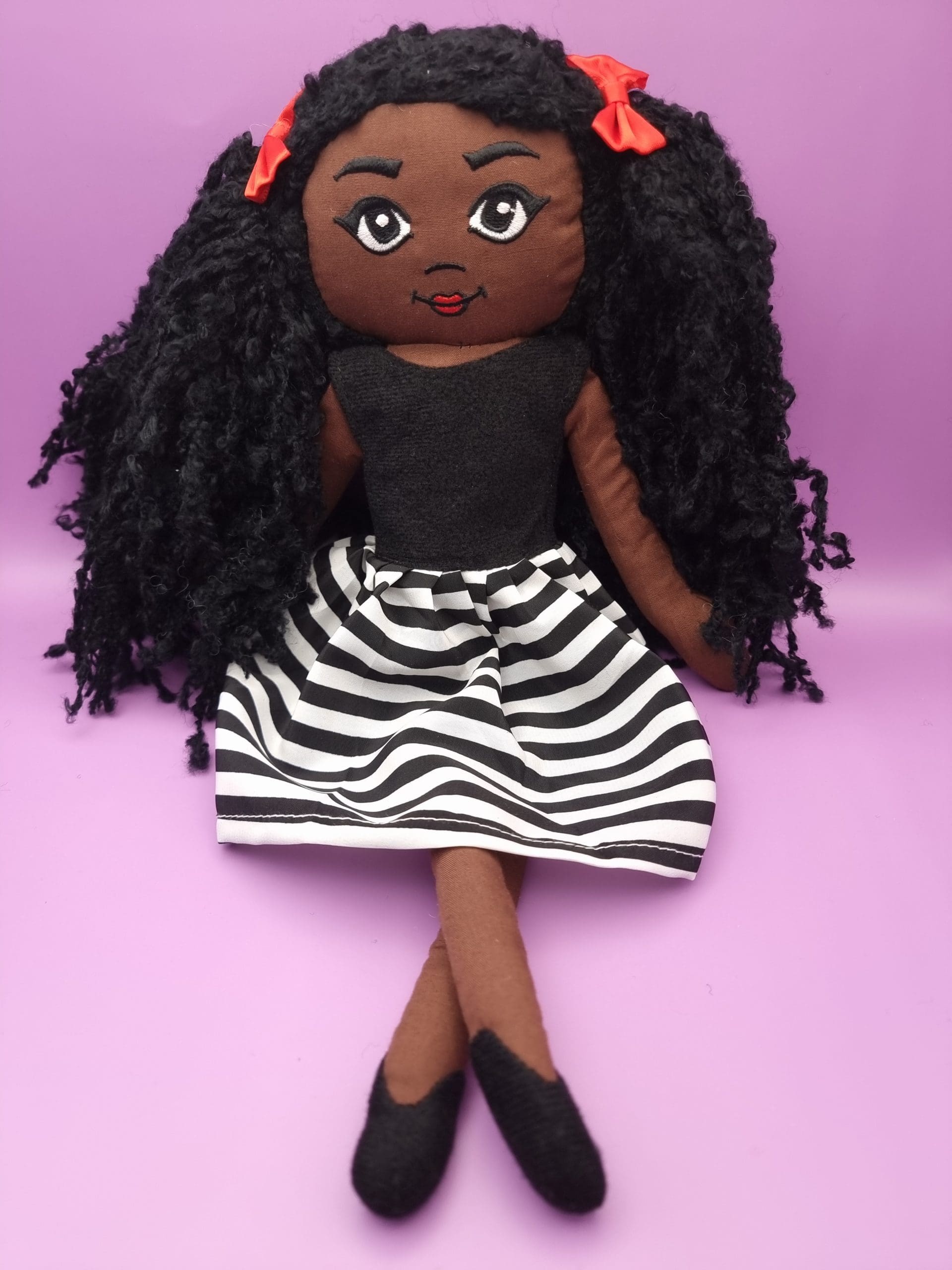 An Amaris and Chaya black girl doll