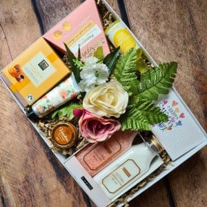 Mum Deserves Flowers Hamper, black-owned mothers day gifts