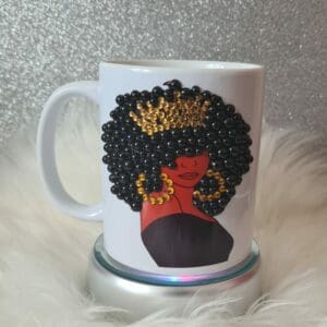 Bling Afro Queen Mug