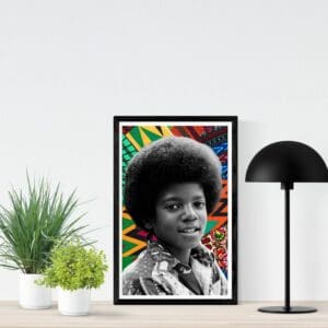 Michael Jackson Print, wakuda, african print fans, black-owned brands, black pound day