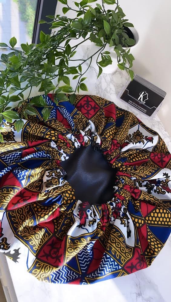 Masaai Luxe Satin, wakuda, african print fans, black-owned brands, black pound day