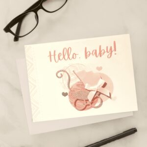 Hello Baby! Greeting Card
