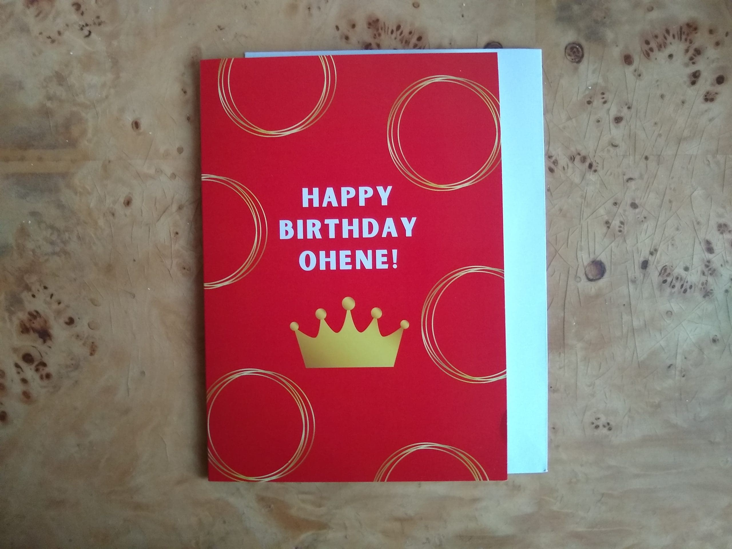 Happy Birthday Ohene