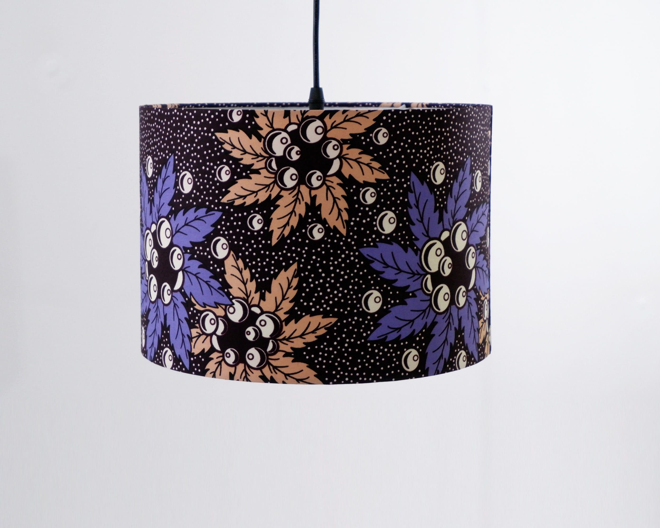 Floral African Print Lampshade