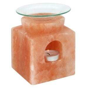 BTMR - Pink Himalayan Salt Cube Oil Burner