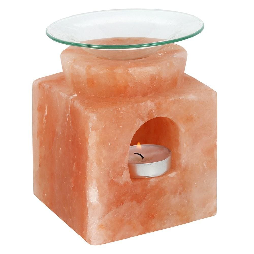 BTMR - Pink Himalayan Salt Cube Oil Burner