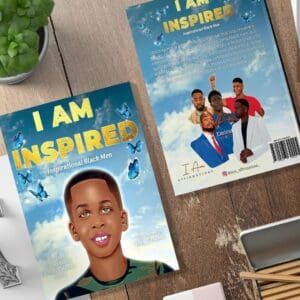 I Am Inspired Children's Book, LoveJamii, blackpoundday, black book