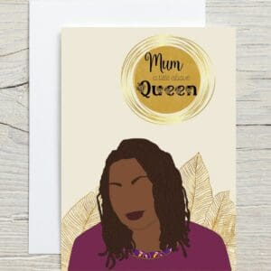 Black Mothers Day card, jamii, black pound day