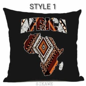 NAADU COLLECTION-Map of Africa Cushion Covers