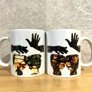 drummer mugs, african mugs, african printed mugs, african print, wakuda
