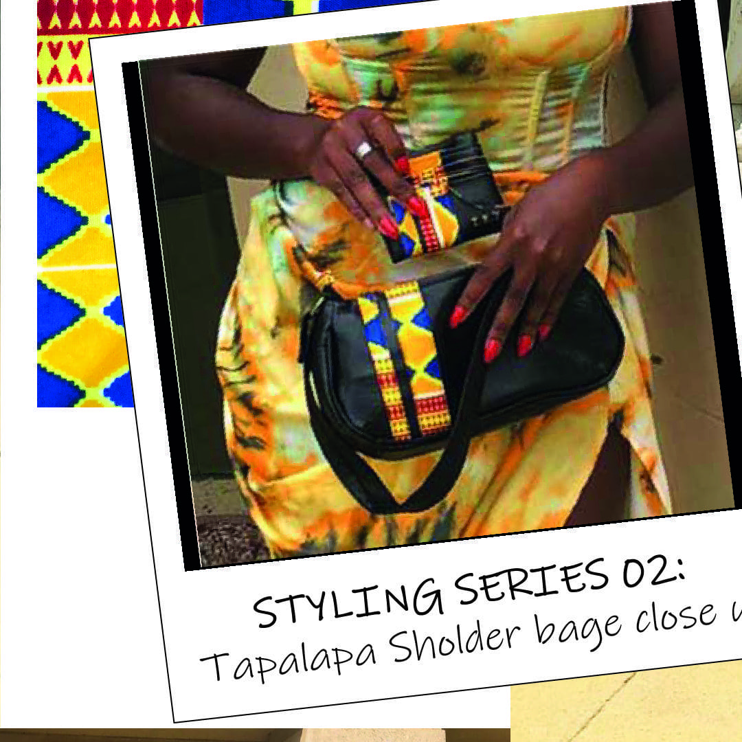 Handmade Shoulder Bag - African Print