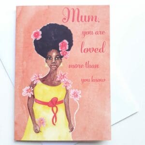 'More Than You Know' | Black Mother's Day Card
