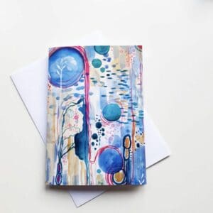 Abstract Greeting Card