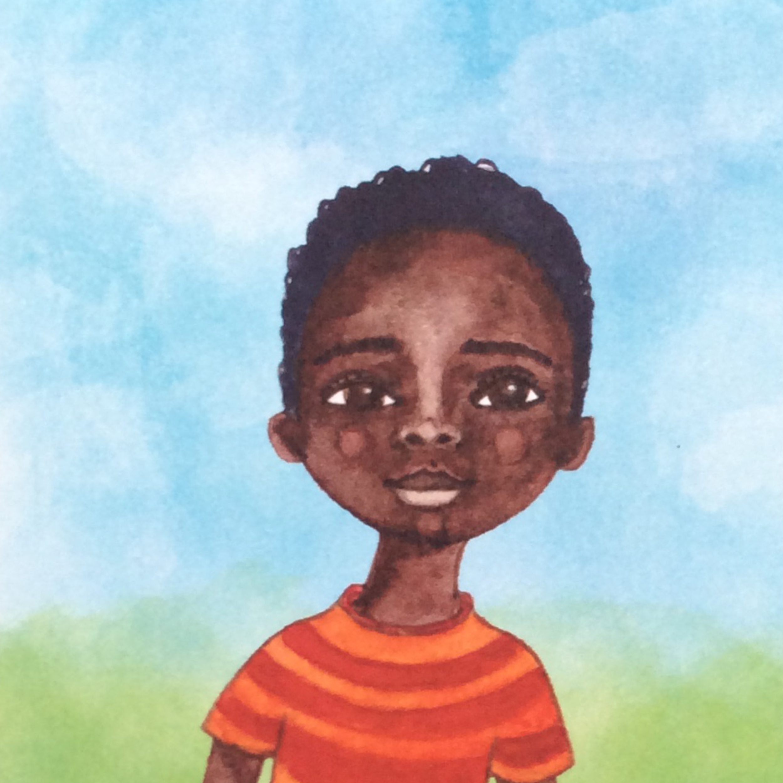 Our Future Greeting Card | Young Son, Nephew, Brother | Black Boy Joy | Card for Little Black Boys | Birthdays | Blank Inside