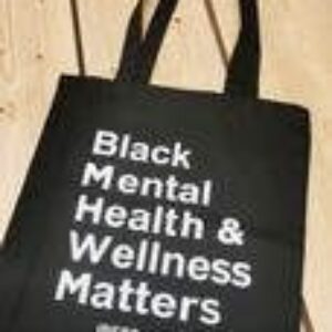 Mental Health Bag, wakuda, african print fans, black-owned brands, black pound day