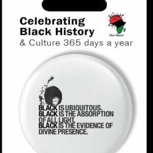 Ubiquitous Badge, wakuda, african print fans, black-owned brands, black pound day