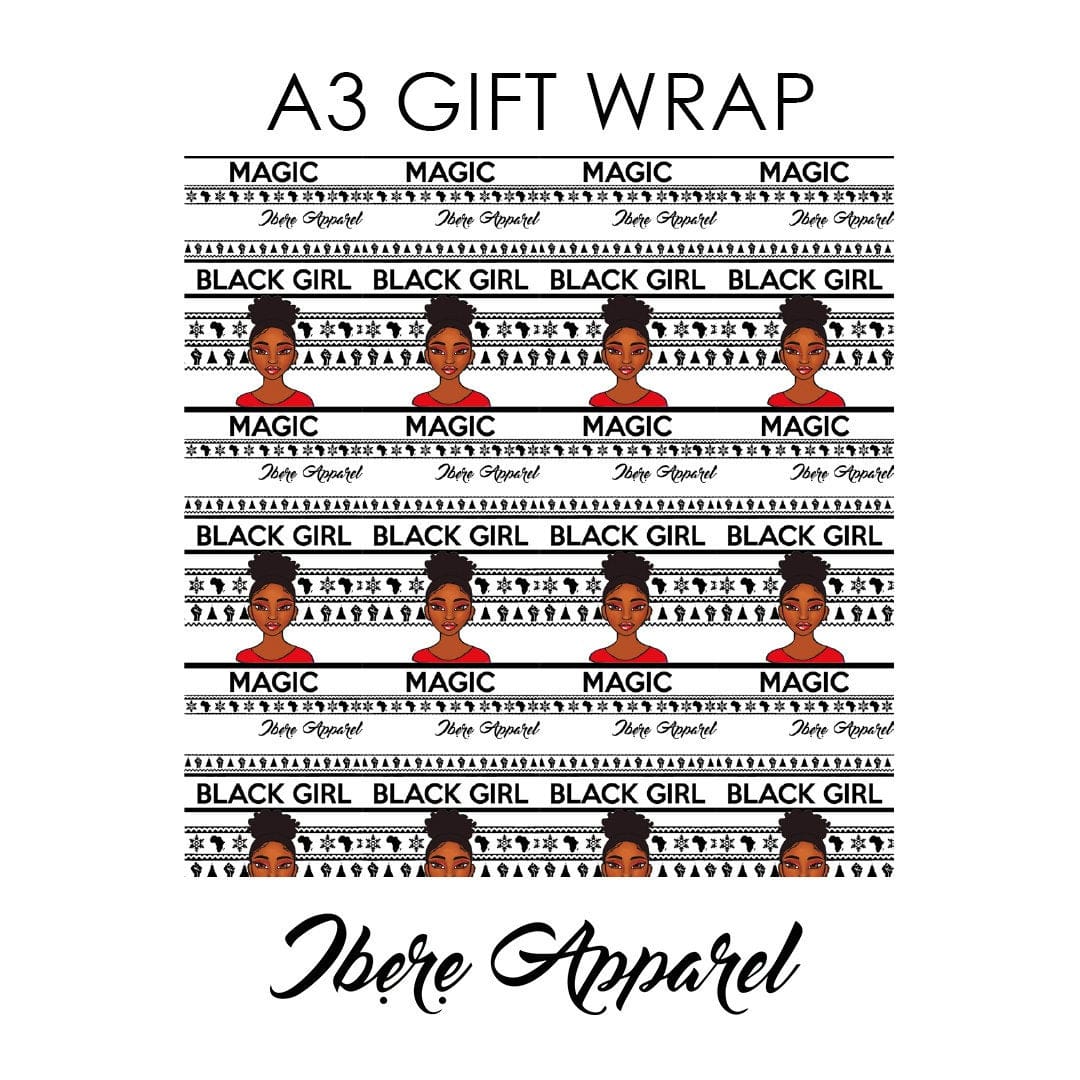 Jamilah Gift Wrap, wakuda, african print fans, black-owned brands, black pound day