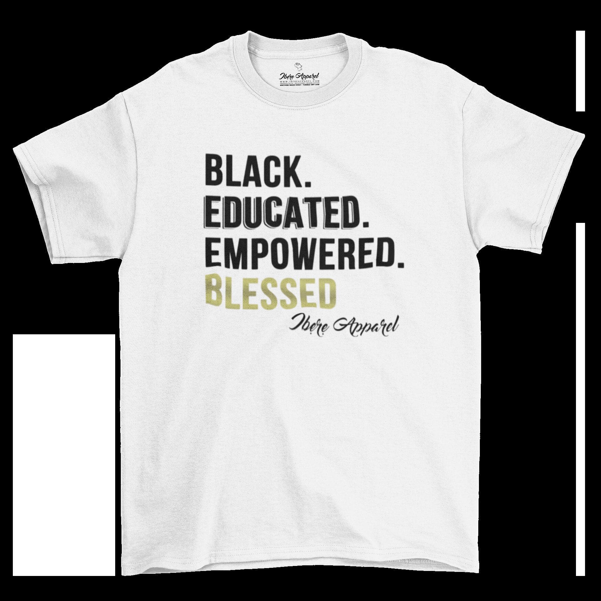 BLESSED Unisex T-shirt, wakuda, african print fans, black-owned brands, black pound day