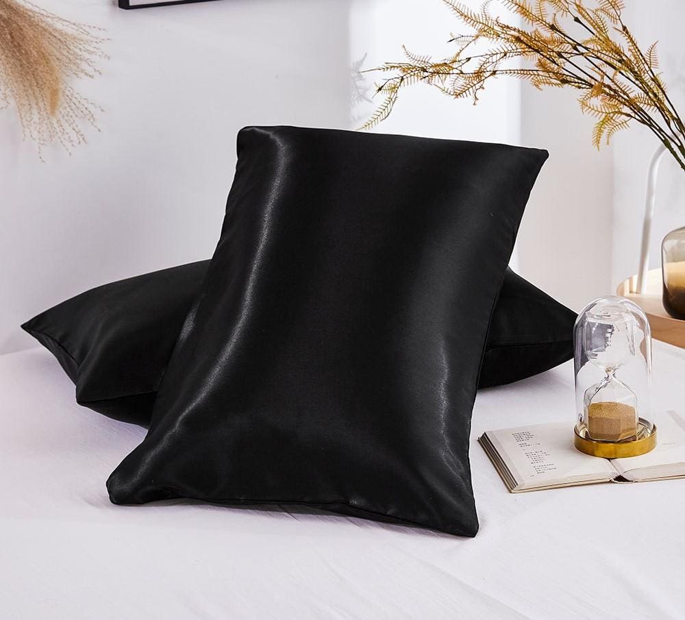 Satin Black Pillowcase