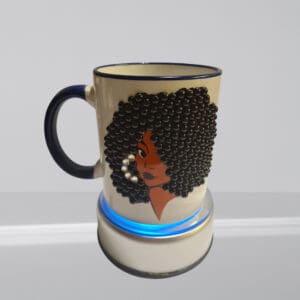 Bling pearl mug