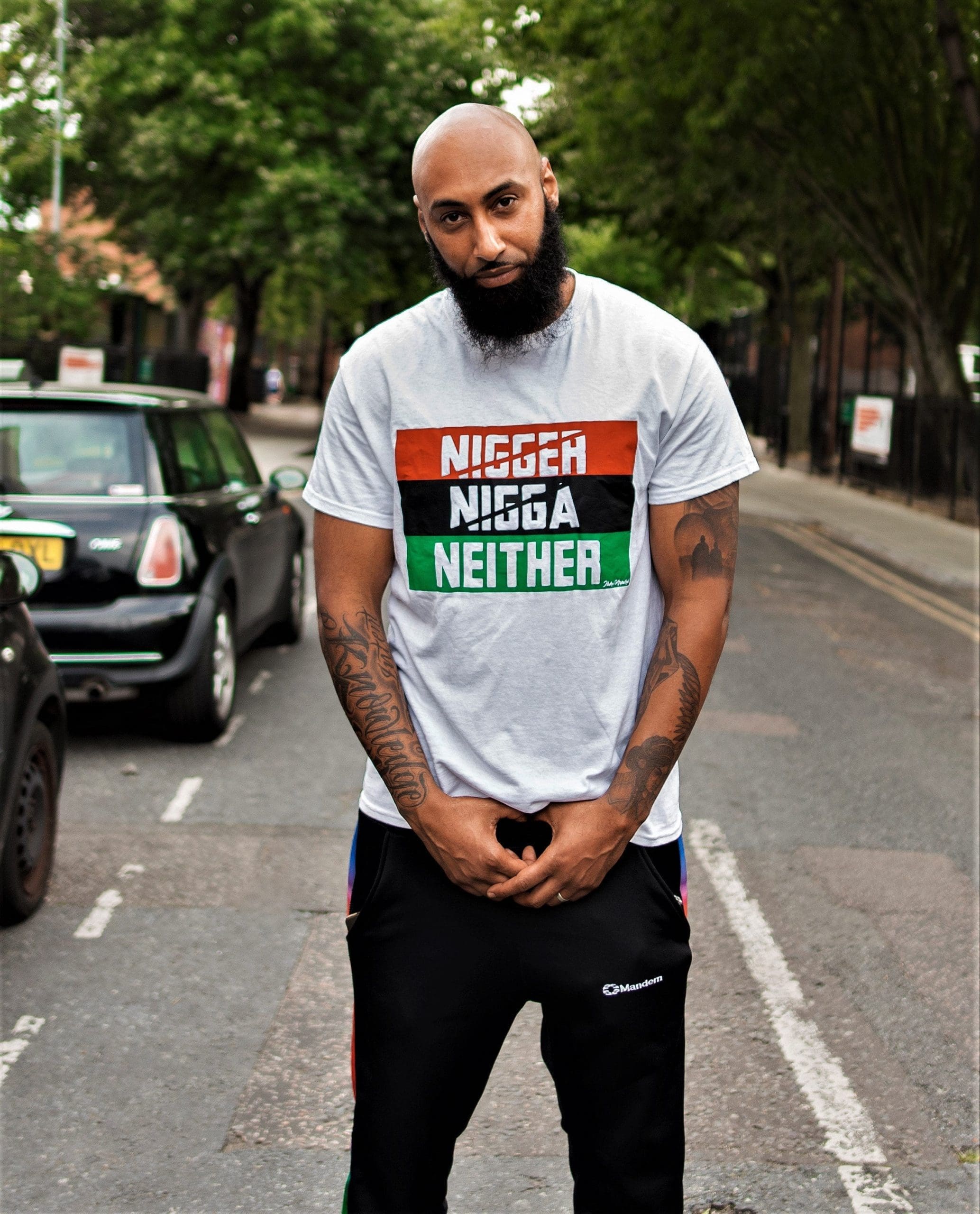 Nigga T-Shirt, wakuda, african print fans, black-owned brands, black pound day