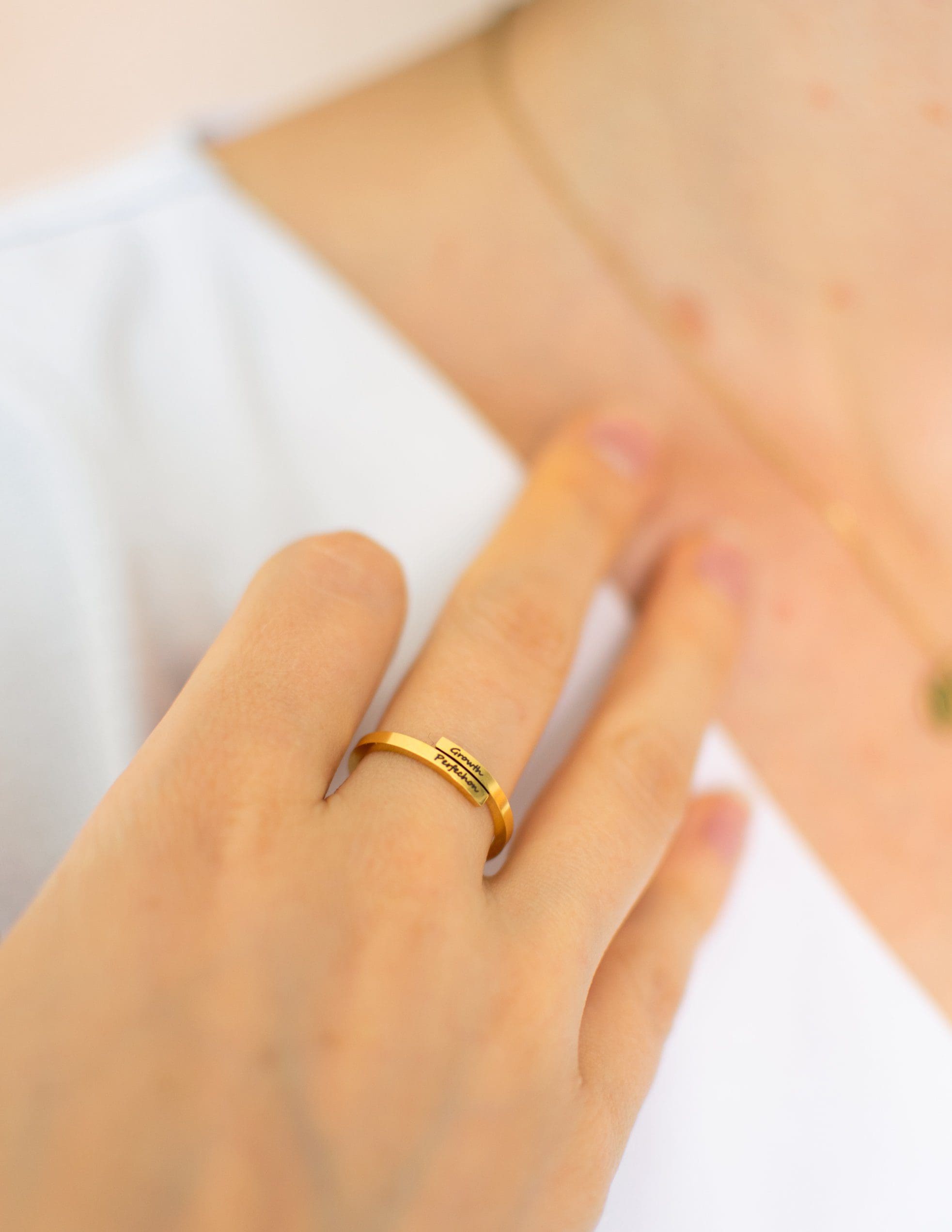 'Growth/Perfection' Ring