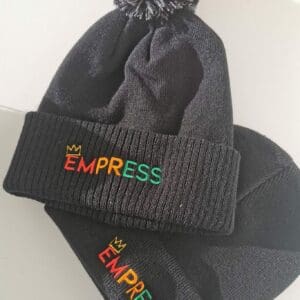 BEANIE HAT, wakuda, african print fans, black-owned brands, black pound day