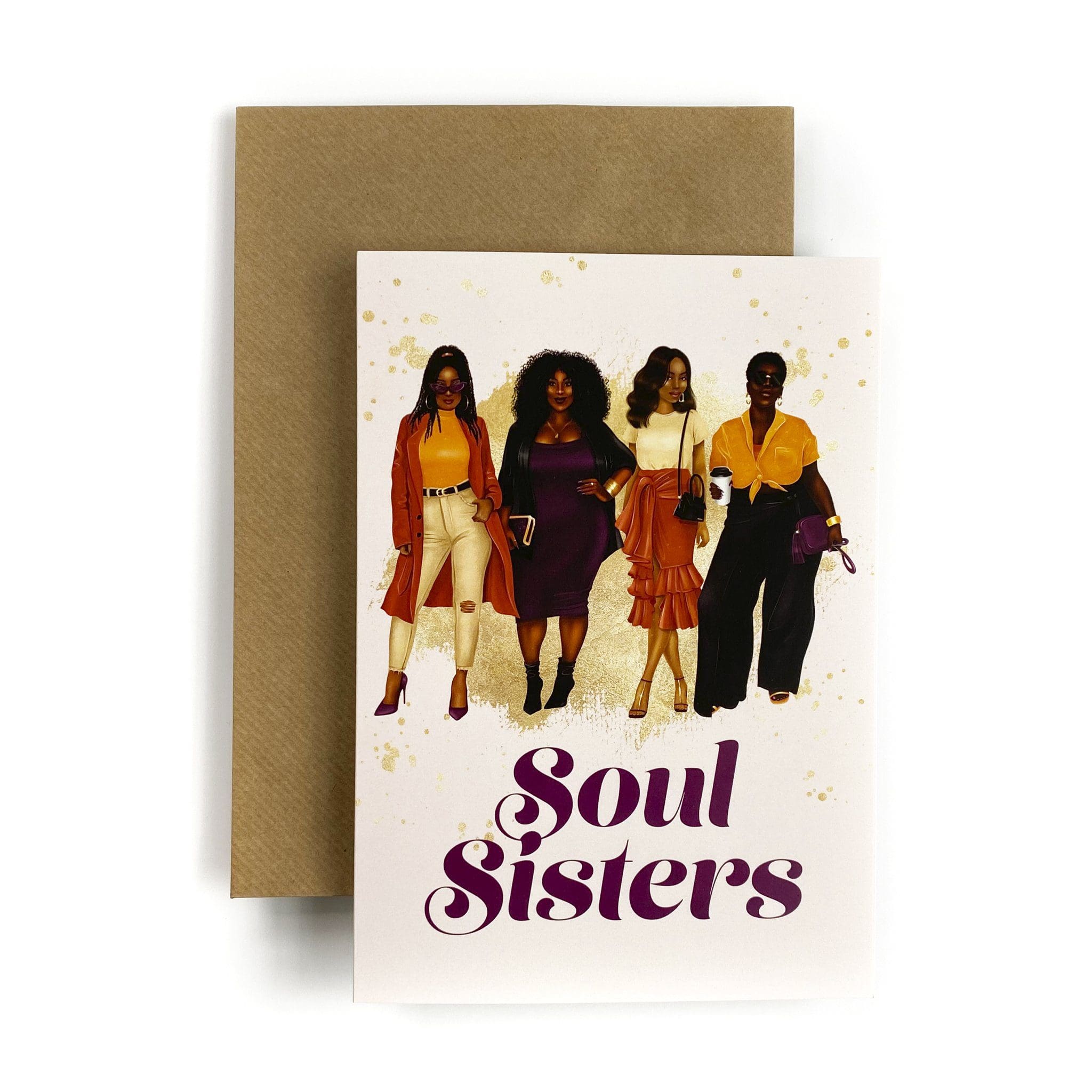 Soul Sister - Greetings Card