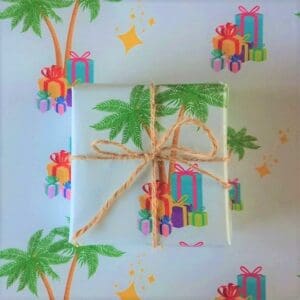 Luxury Gift Wrap - Gift Palm Oasis