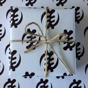 Luxury Gift Wrap - Gye Nyame