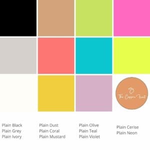 Eco Friendly Plain Colour Gift Wrapping Paper Rolls