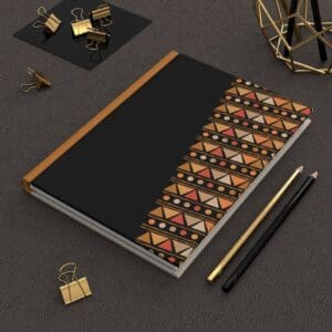 A5 Journal Notebook - Mali Sands, Black