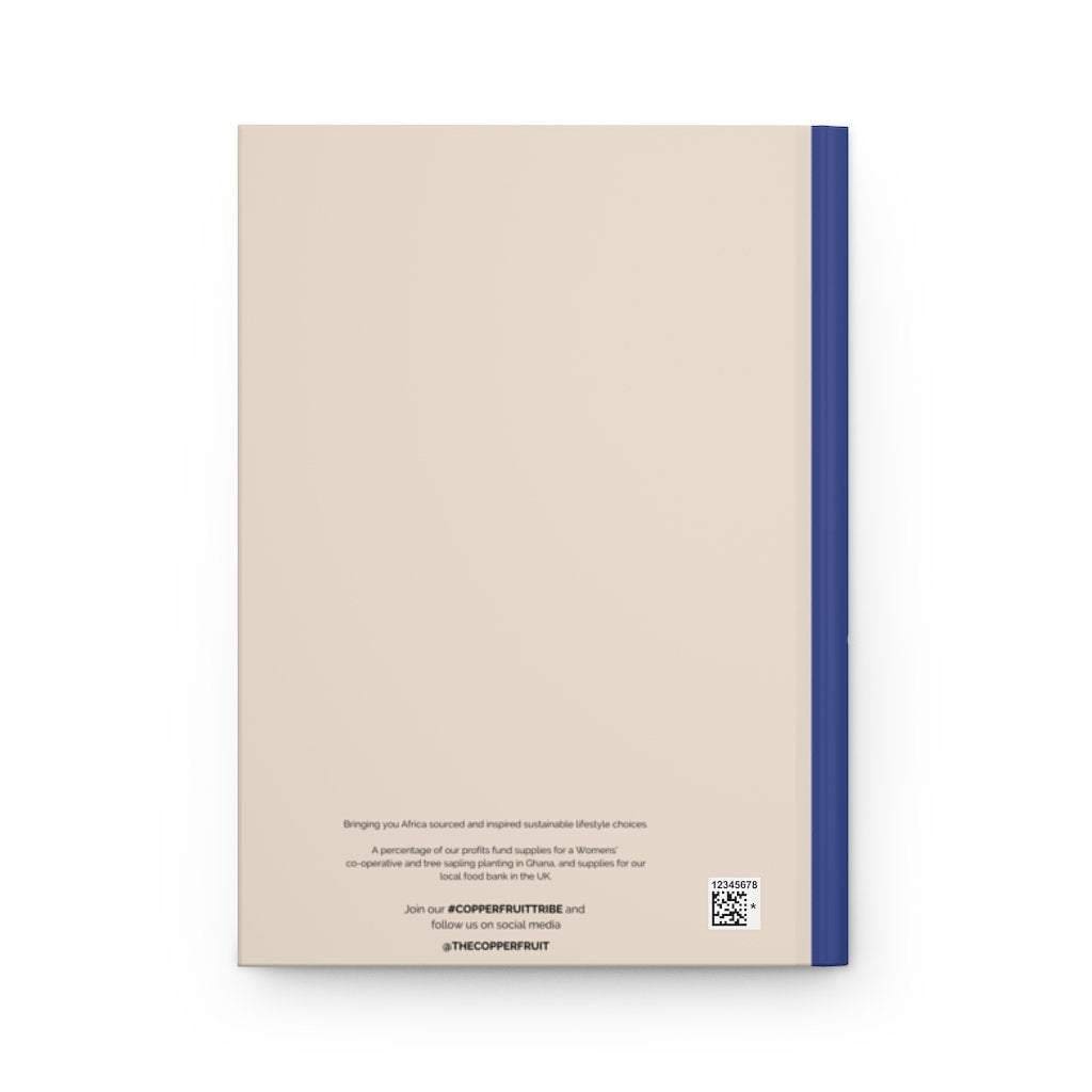 A5 Journal Notebook - Kente Blue