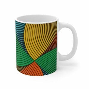 Ceramic Mug - Geo Swirl