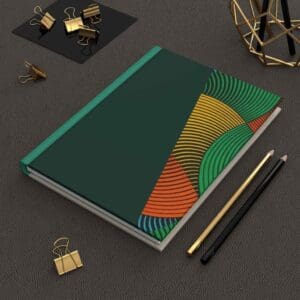 A5 Journal Notebook - Geo Swirl