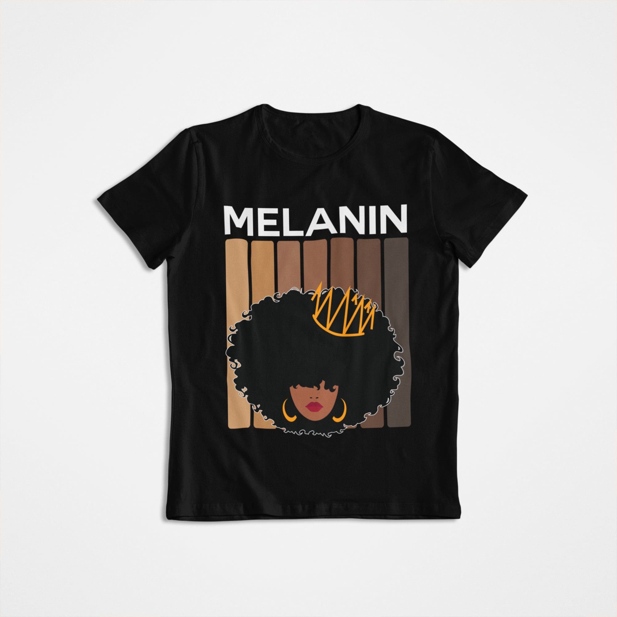 Black Queen Afro Shirt