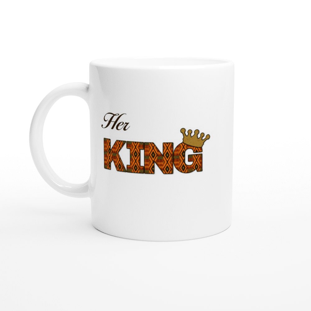 Her King Kente Mug