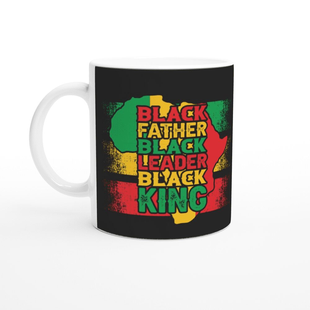 Black Man Mug, wakuda, african print fans, black-owned brands, black pound day