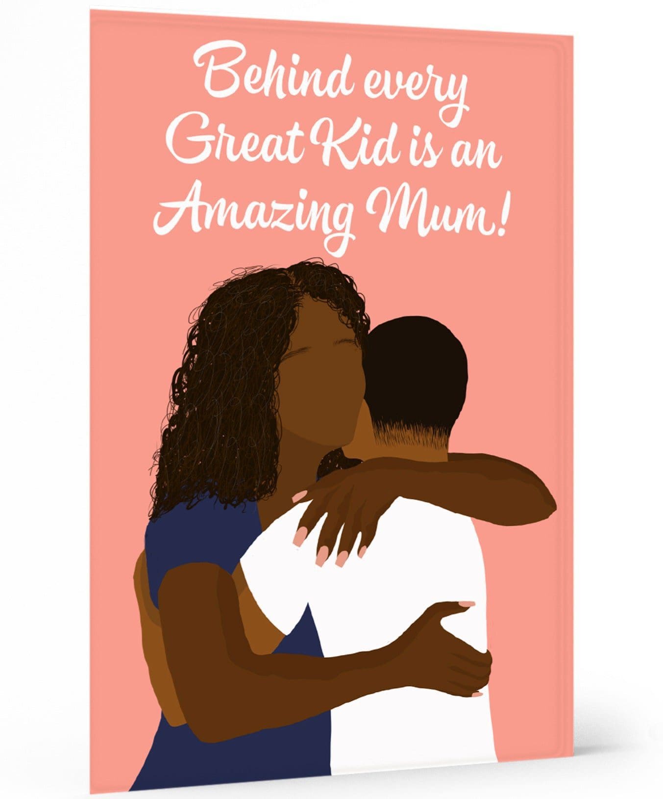 Amazing Mum Card, wakuda, african print fans, black-owned brands, black pound day