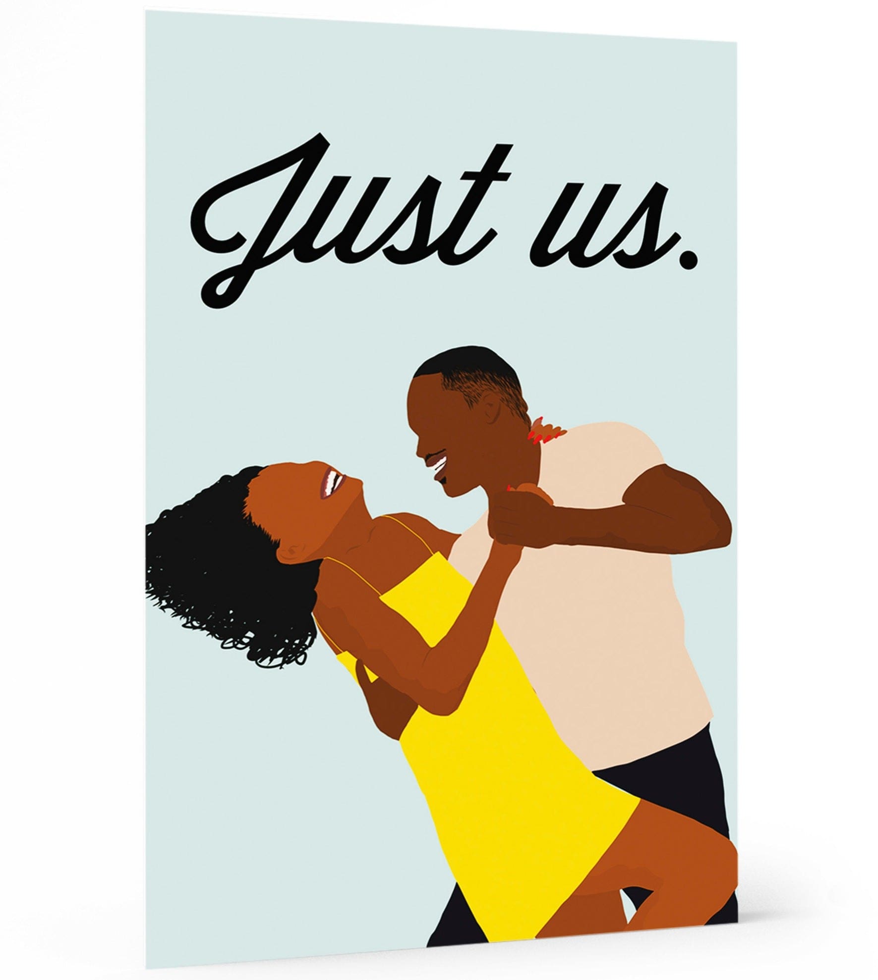 Just Us Card, wakuda, african print fans, black-owned brands, black pound day
