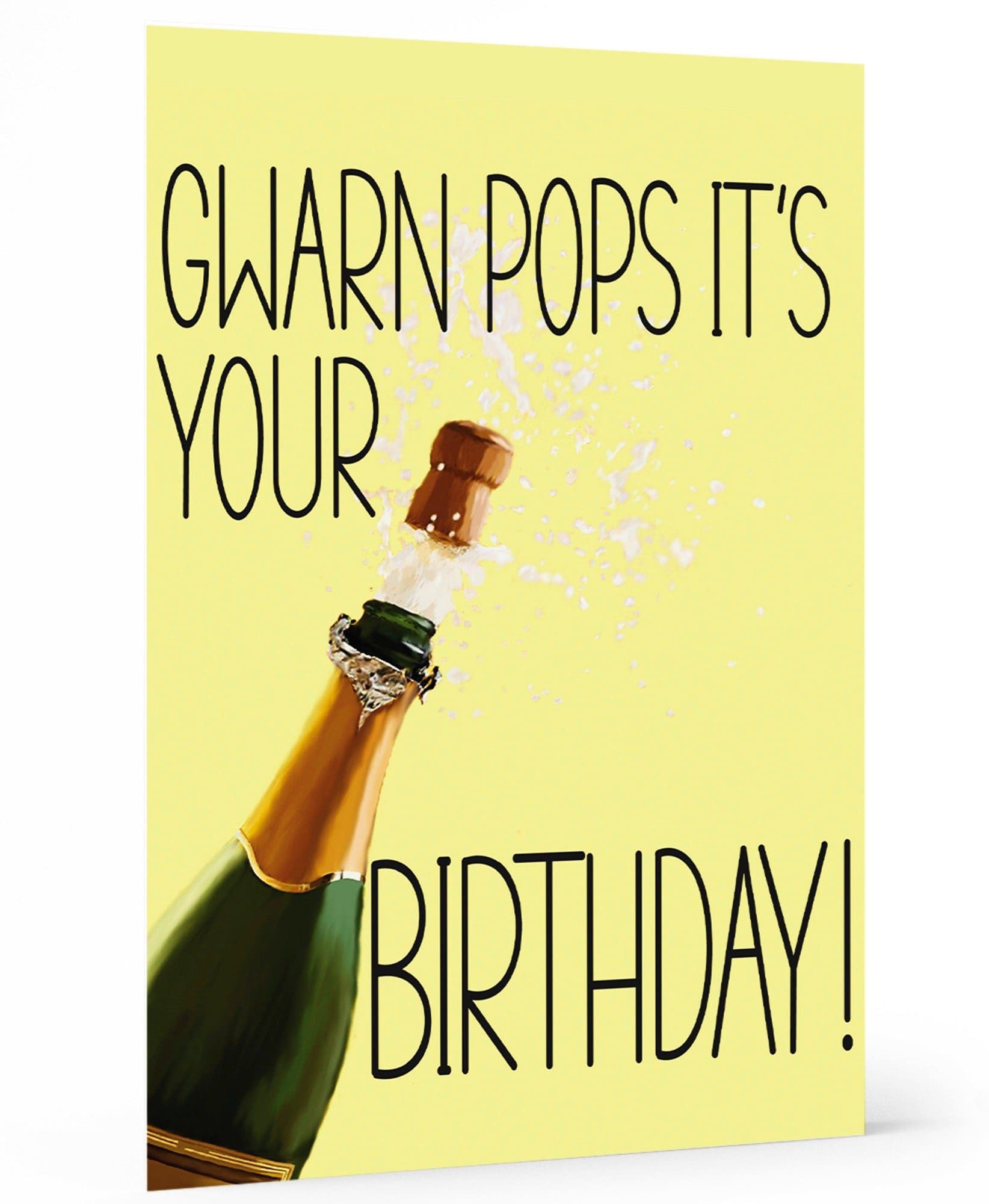 Gwarn Pops Card, wakuda, african print fans, black-owned brands, black pound day