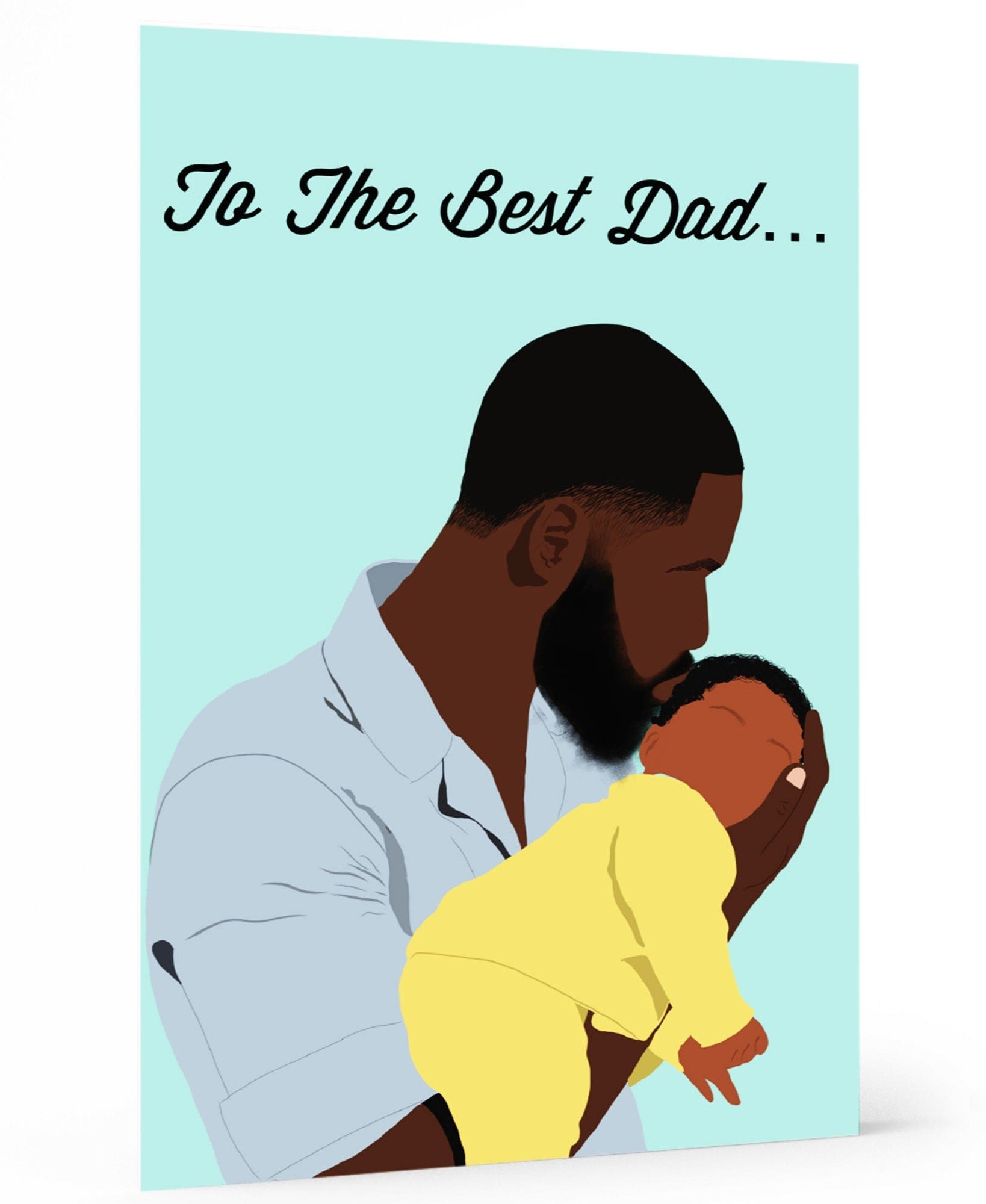 Dad Card, wakuda, african print fans, black-owned brands, black pound day