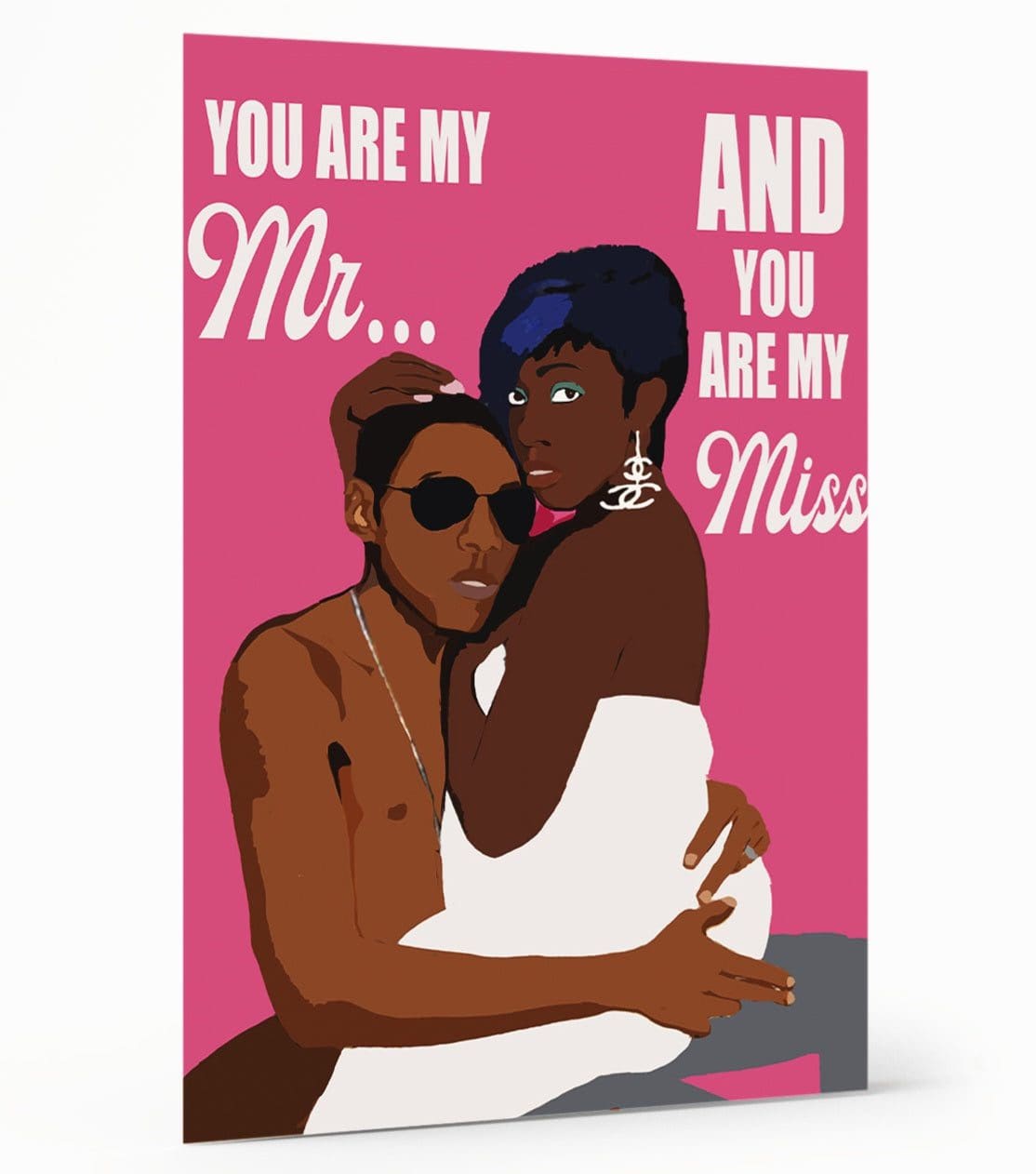 Mr Miss Card, wakuda, african print fans, black-owned brands, black pound day